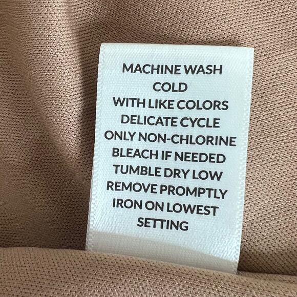 Nurture by Westbound Womens Tunic 2X Brown Animal Print Velvet Long Sleeve - Picture 6 of 8